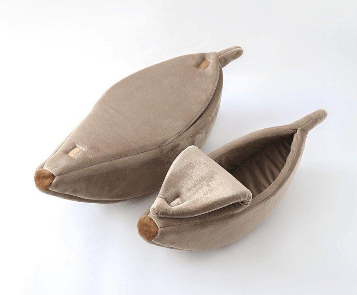 Cozy Banana Dog Bed - The Ultimate Snuggle Spot For Your Furry Friend-6